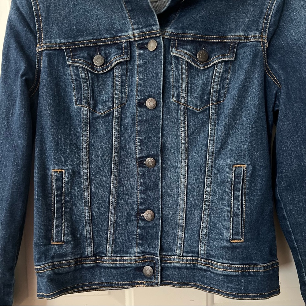 Womens Old Navy Blue Jean Jacket - Picture 3 of 5